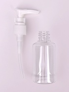 Бутылочка для хранения, с дозатором, 75 мл, белая - Фото 4