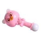 Музыкальная игрушка «Милый мишка», звук, свет, цвет розовый - фото 3730710