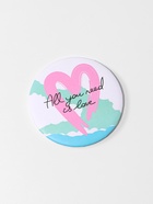 Зеркало карманное «Сердечки», d=7.5 см, рисунок МИКС (комплект 2 шт) - фото 45689832