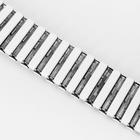 Ремешок для часов "Соломон", 18 мм, металл, l-15 см, шпильки в комплекте - фото 6453071