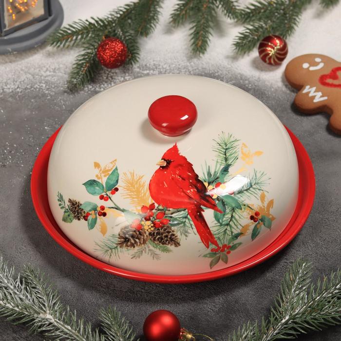 Блинница Доляна «Красный кардинал», d=23 см - Фото 1