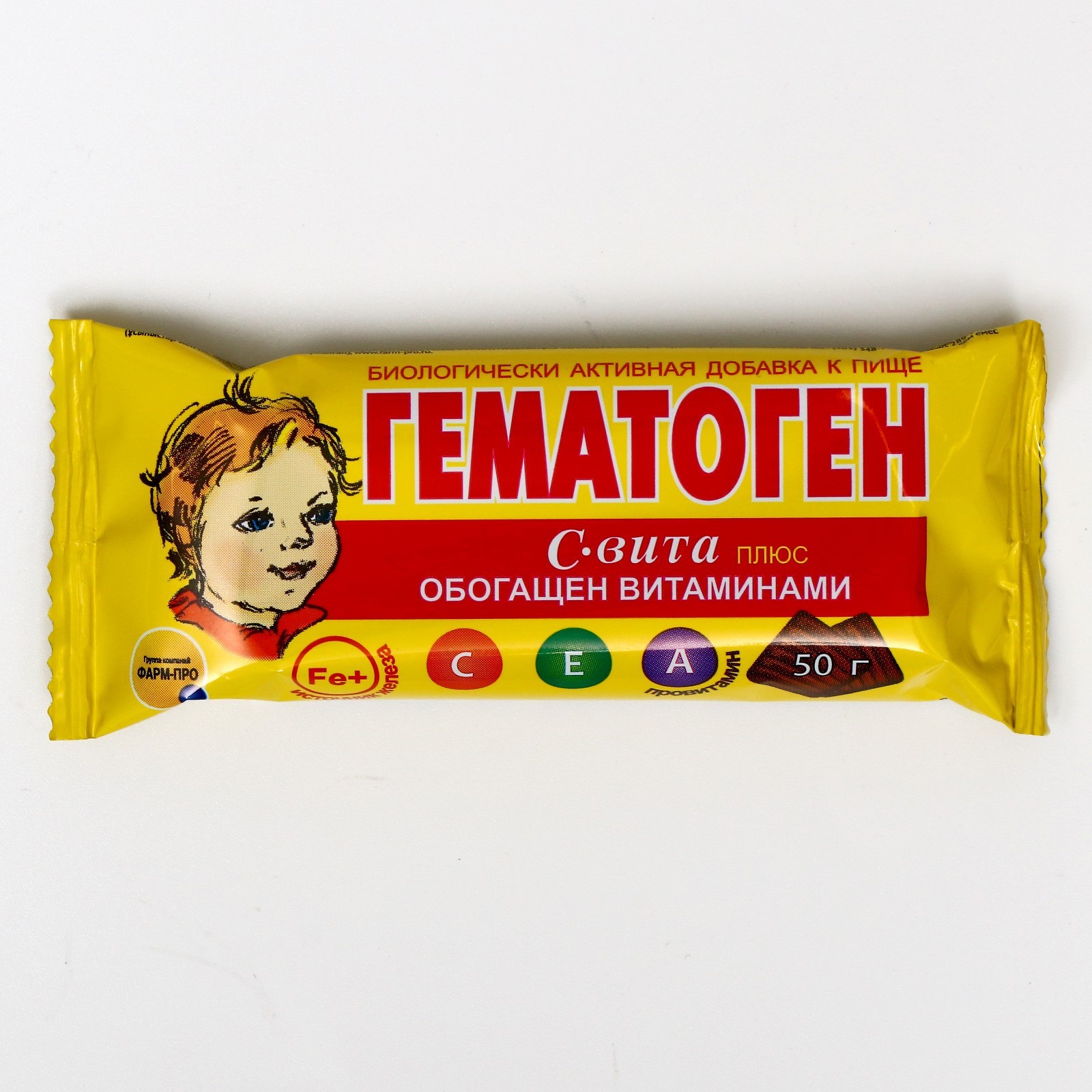 Гематоген С-Вита Плюс, 50 г (7293956) - Купить по цене от 22.00 руб ...
