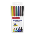 Фломастеры 6 цветов ErichKrause Basic, вентилируемый колпачок 7304851