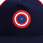 Кепка детская, размер 56 см «Капитан Америка» - фото 35240667