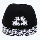 Кепка детская, чёрная, белая, размер 56 «Микки Маус» - фото 35240669
