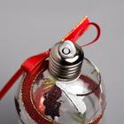 УЦЕНКА Набор ёлочных шаров Luazon Lighting, 3 шт, от батареек, свечение тёплое белое - Фото 5
