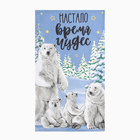 Набор новогодних кухонных полотенец Доляна «С Рождеством» 35×60 см-2 штуки, 100% хлопок - Фото 5