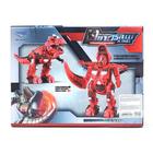 Робот с трансформацией «Тираннозавр», цвета красный - фото 41292801