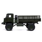 Грузовик радиоуправляемый «Газон», полный привод 4WD, работает от аккумулятора, цвет зелёный - Фото 2