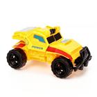 Робот с трансформацией «Гонка», цвет жёлтый - фото 42862232