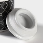 Сахарница с крышкой Доляна «Марокко», 150 мл, цвет чёрный - Фото 5