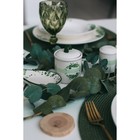 Сахарница-солонка Доляна «Эвкалипт», 150 мл, d=7 см, доломит, белая - Фото 7