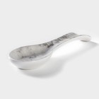 Подставка под ложку «Мрамор», 22,3×7,1×2,7 см - фото 806728567