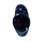 Тапочки женские, цвет тёмно-синий звезды, размер 35 - Фото 4
