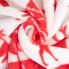 Плед LoveLife "Снежинки" 150*200 см, велсофт,100% п/э, 280гр/м 7149332