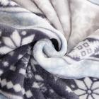 Плед LoveLife "Орнамент" 200*220 см, велсофт,100% п/э, 280гр/м - Фото 2