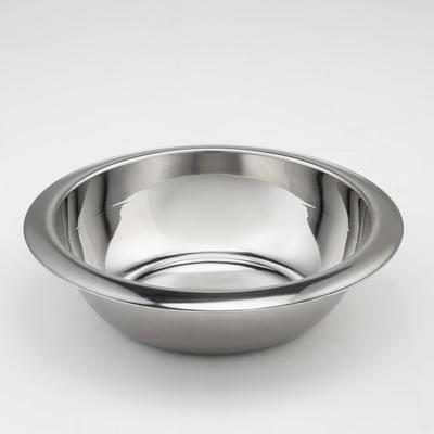 Мискa из нержавеющей стали, 1,6 л, d=24 см, 201 мaркa стaли, толщинa 0,8 мм, внутренний диaметр 20 см