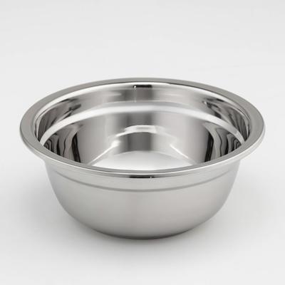 Мискa из нержавеющей стали, 700 мл, 16×6,5 см, 201 мaркa стaли, толщинa 0,8 мм, внутренний диaметр 14 см