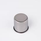Стопка, 60 мл, 4.5×4.5×4.2 см, внутренний диаметр 4 см, нержавеющая сталь - Фото 3
