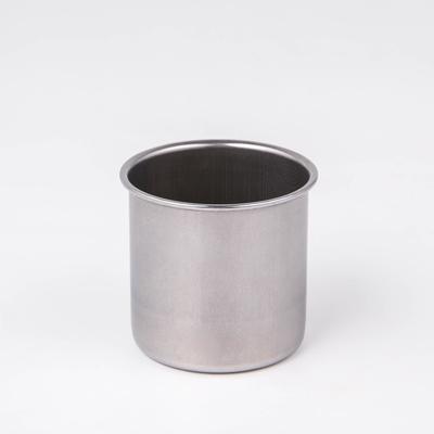 Стопка из нержавеющей стали, 100 мл, 5,5×5,5×5 см, внутренний диаметр 5 см
