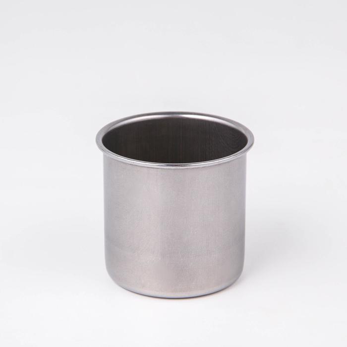 Стопка из нержавеющей стали, 100 мл, 5,5×5,5×5 см, внутренний диаметр 5 см - Фото 1