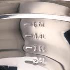 Набор мисок, 8 шт.: d=18 см,20 см,22 см,24 см,26 см,28 см,30 см,32 см, с крышками, нержавеющая сталь - Фото 3