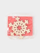 Подставка под горячее новогодняя Доляна «Снежинка», 9×9 см, дерево - Фото 6