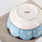 Салатник керамический «Вдохновение», 20×9,5 см, цвет голубой - Фото 3