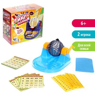 Уценка Настольная игра на развитие логики и счёта «Бинго маниЯ»