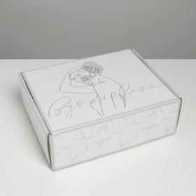 Коробка складная «Вдохновляй», 27 × 21 × 9 см