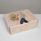 Коробка складная «Ван Гог», 27 × 21 × 9 см - фото 2262930