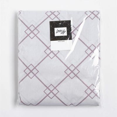 Простыня LoveLife "Марокко" 150*220 см, 100% хлопок, поплин, 125 г/м²