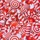 Бумага упаковочная глянцевая, двусторонняя «Лабиринт», красный, 50×70 см - Фото 4