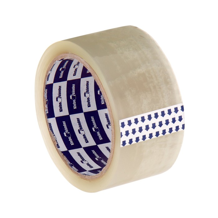 Упаковочная лента Klebebänder, 50 мм× 57 м прозрачная - Фото 1