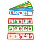 Развивающий набор «Продолжи ряд», новогодние задания - фото 27093083