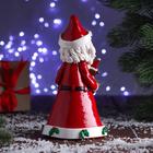 Украшение ёлочное "Дед Мороз с кудрявой бородой" 10х19 см, микс - фото 30304390