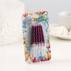 УЦЕНКА Свечи в торт «Спираль», 10 шт., средние, 7 см, МИКС - Фото 3