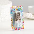 УЦЕНКА Свечи в торт «Спираль», 10 шт., средние, 7 см, МИКС - Фото 7