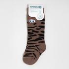 Гольфы Крошка Я "Тигруля" 8-10 см, коричневый - фото 26405168