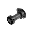 Опора кух. рег. 100-120мм, разборная, черная (без клипсы) под саморез - фото 25606328