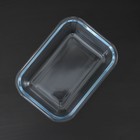 Контейнер для еды из BellaTenero «Эко», 640 мл, с бамбуковой крышкой, жаропрочное стекло, прозрачный - Фото 5