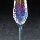Бокал из стекла для шампанского Magistro «Дарио», 180 мл, 5×27,5 см, цвет перламутровый - Фото 3