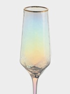 Бокал для шампанского Magistro «Дарио», 180 мл, 5×27.5 см, стекло, перламутровый - Фото 3
