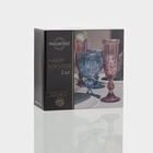 Бокалы для вина Magistro «Вилеро», 280 мл, 8×16 см, набор 2 шт., стекло, жёлтые - Фото 8