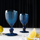 Набор бокалов из стекла Magistro «Вилеро», 280 мл, 2 шт, цвет синий - Фото 5