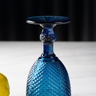 Набор бокалов из стекла Magistro «Вилеро», 280 мл, 2 шт, цвет синий - Фото 6
