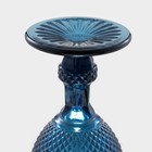 Бокалы для вина Magistro «Вилеро», 280 мл, набор 2 шт., стекло, синие - Фото 6