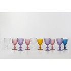 Набор бокалов из стекла Magistro «Вилеро», 280 мл, 2 шт, цвет розовый - Фото 5