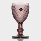 Бокалы для вина Magistro «Вилеро», 280 мл, 8×15.5 см, набор 2 шт., стекло, розовые - Фото 8