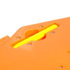 Планшет обучающий «Магнитное рисование», цвет оранжевый, 375 отверстий - фото 3730871